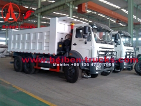 China north benz dump truck Beiben 10 wheel dumper truck  price