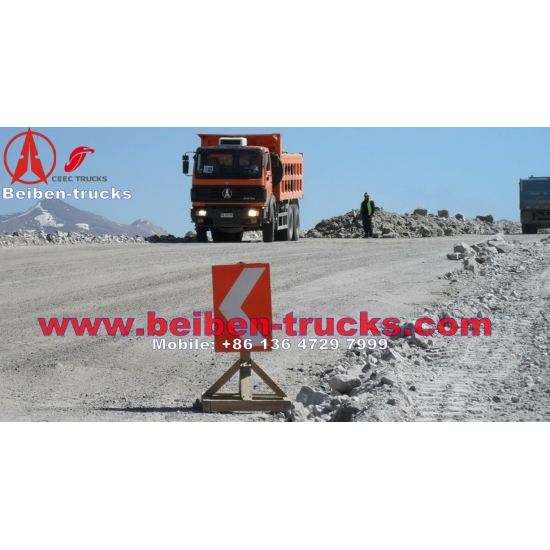 used benz technology beiben 25 Ton dump truck