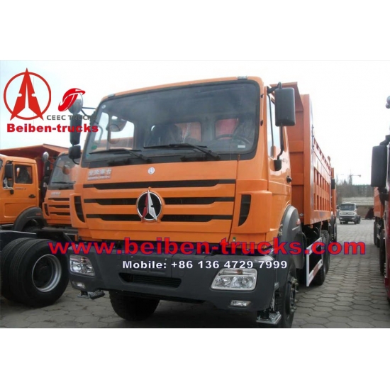 congo Beiben 2538 camions benne 35 Ton payloading capacity