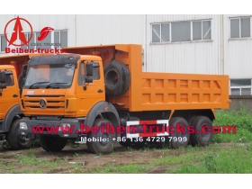 kenya 10 wheeler beiben 380 hp engine tipper truck for sale