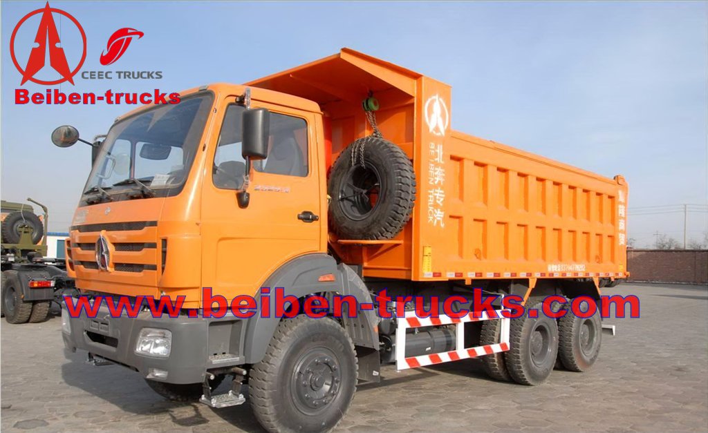 cheap china best beiben 340 hp engien 10 wheeler dumper manufacturer