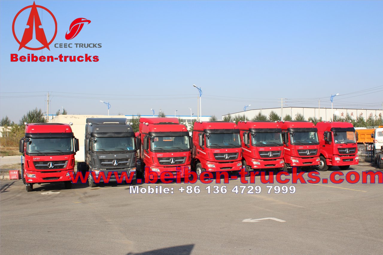 china manufacturer North benz beiben V3 6X4 tractor head truck 340hp mercedes benz truck
