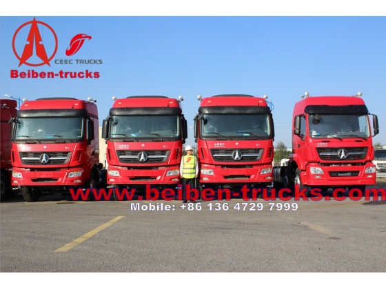 used Beiben 6x4 340hp Mercedes Benz Technology North Benz/Beiben tractor truck from china