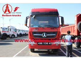 China Trucks 6x4 440hp Tractor Truck for kenya customer