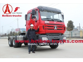 africa BeiBen 6x4 V3 375hp,380hp.420hp Tractor Truck brand china beiben