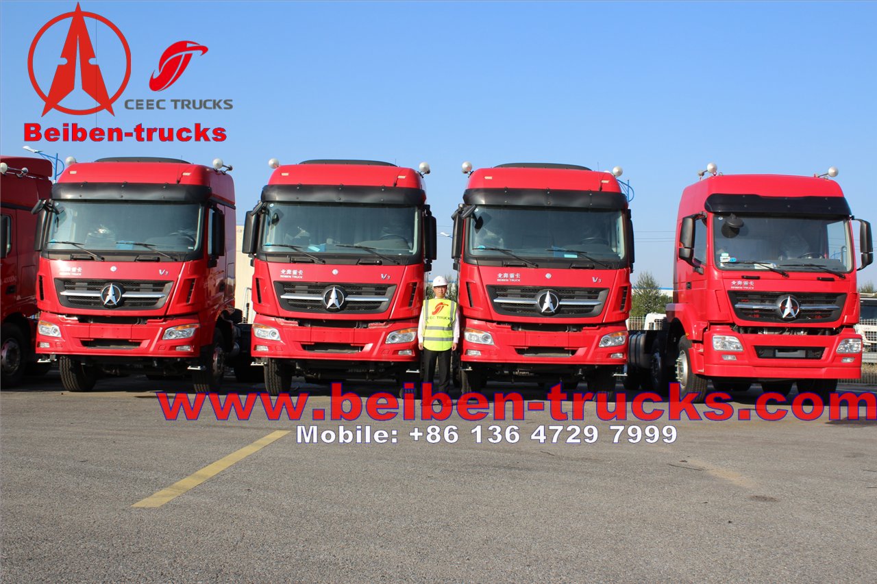 used North Benz Weichai Engine 270-480hp 6x4 North Benz Tractor Truck  for sale