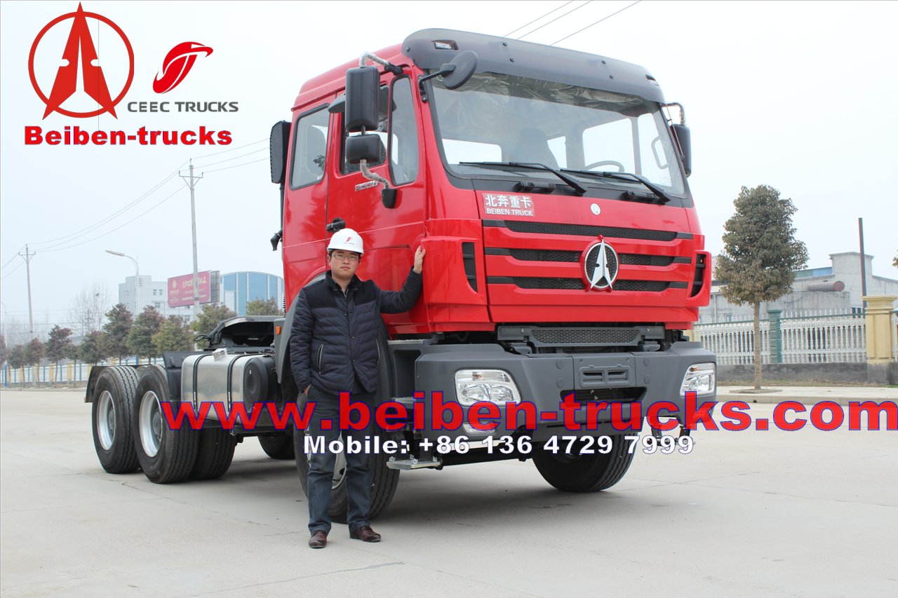 china High quality BEIBEN NG80 6x4 WEICHAI engine 340hp tractor truck