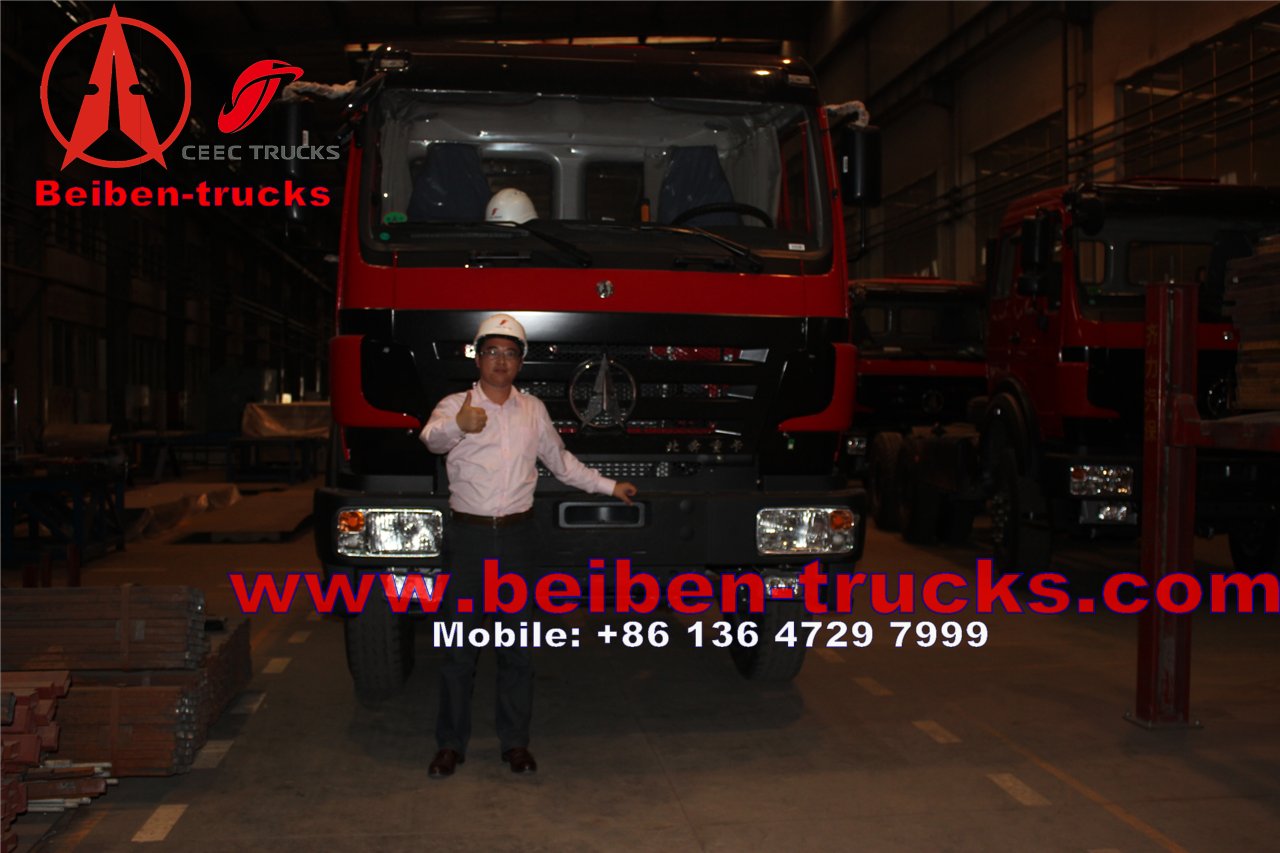 Beiben Truck 6X4 Tractor Head LHD Drive 420hp 2542SZ  supplier from china