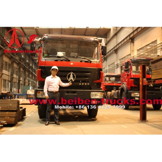Mecedes Benz Technology Beiben Truck 6X4 Trailer Tractor 420hp ND4253B34J for Africa Market