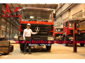 Mecedes Benz Technology Beiben Truck 6X4 Trailer Tractor 420hp ND4253B34J for Africa Market