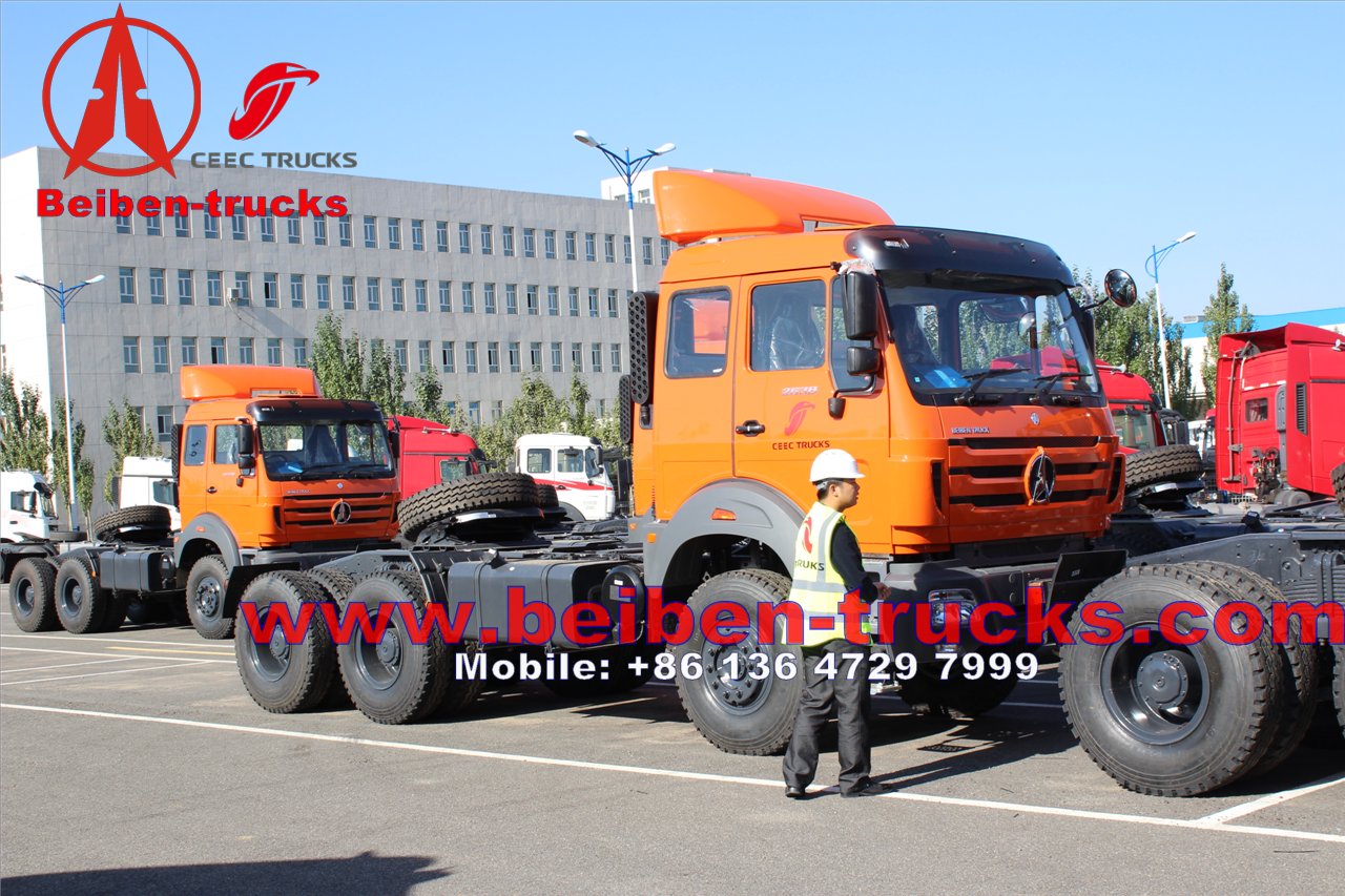 china north benz tractor 6x4 beiben heavy truck price