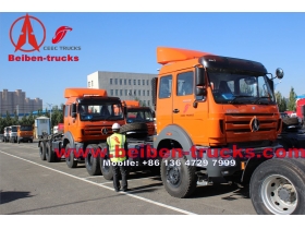 CHINA Beiben NG80 6x4 380hp tractor truck with best price for congo