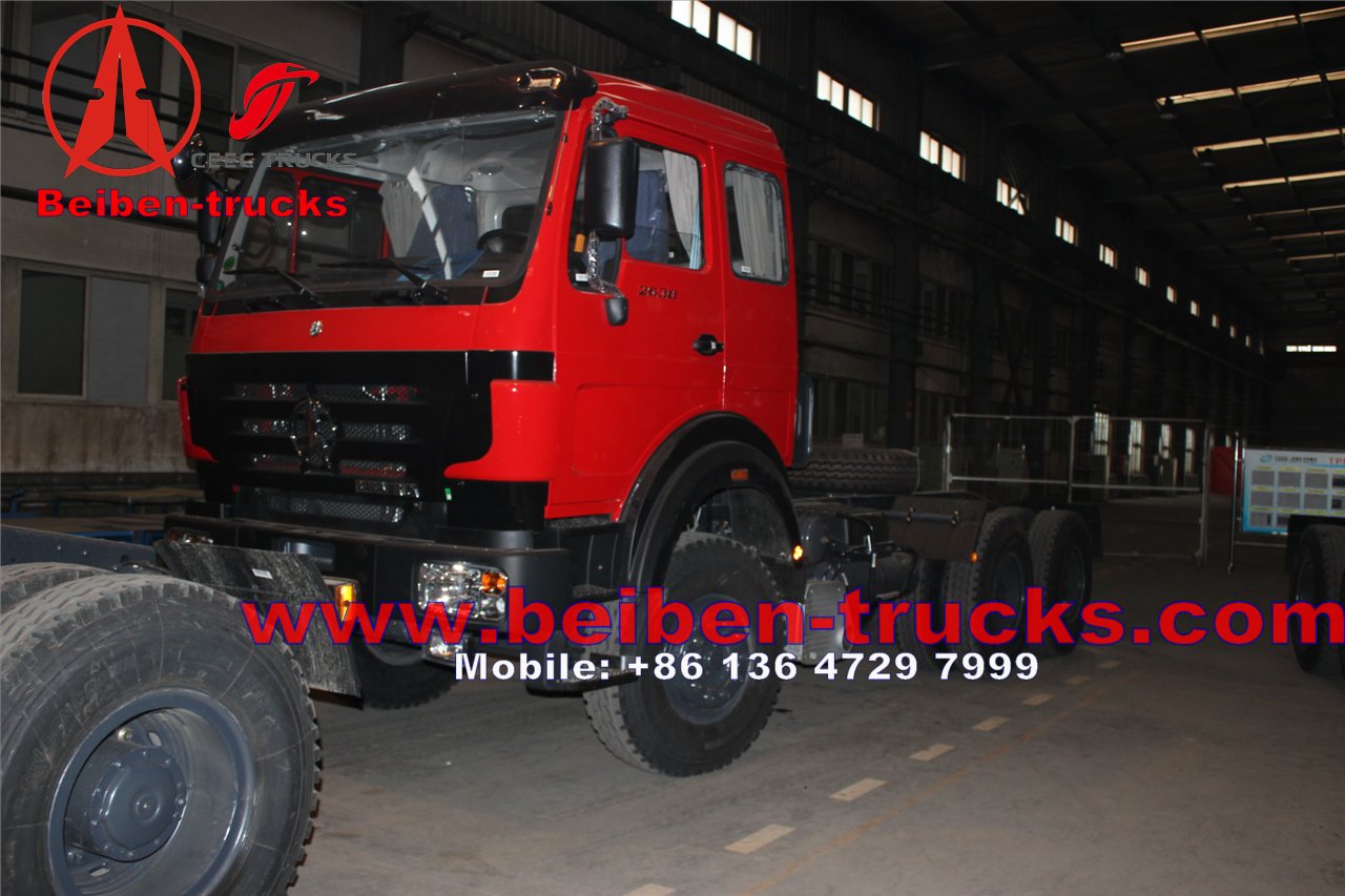 north benz NG80 beiben 6x4 tractor truck price from china beiben plant