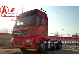 Beiben V3 Truck 420hp low price trailer tractor supplier for africa