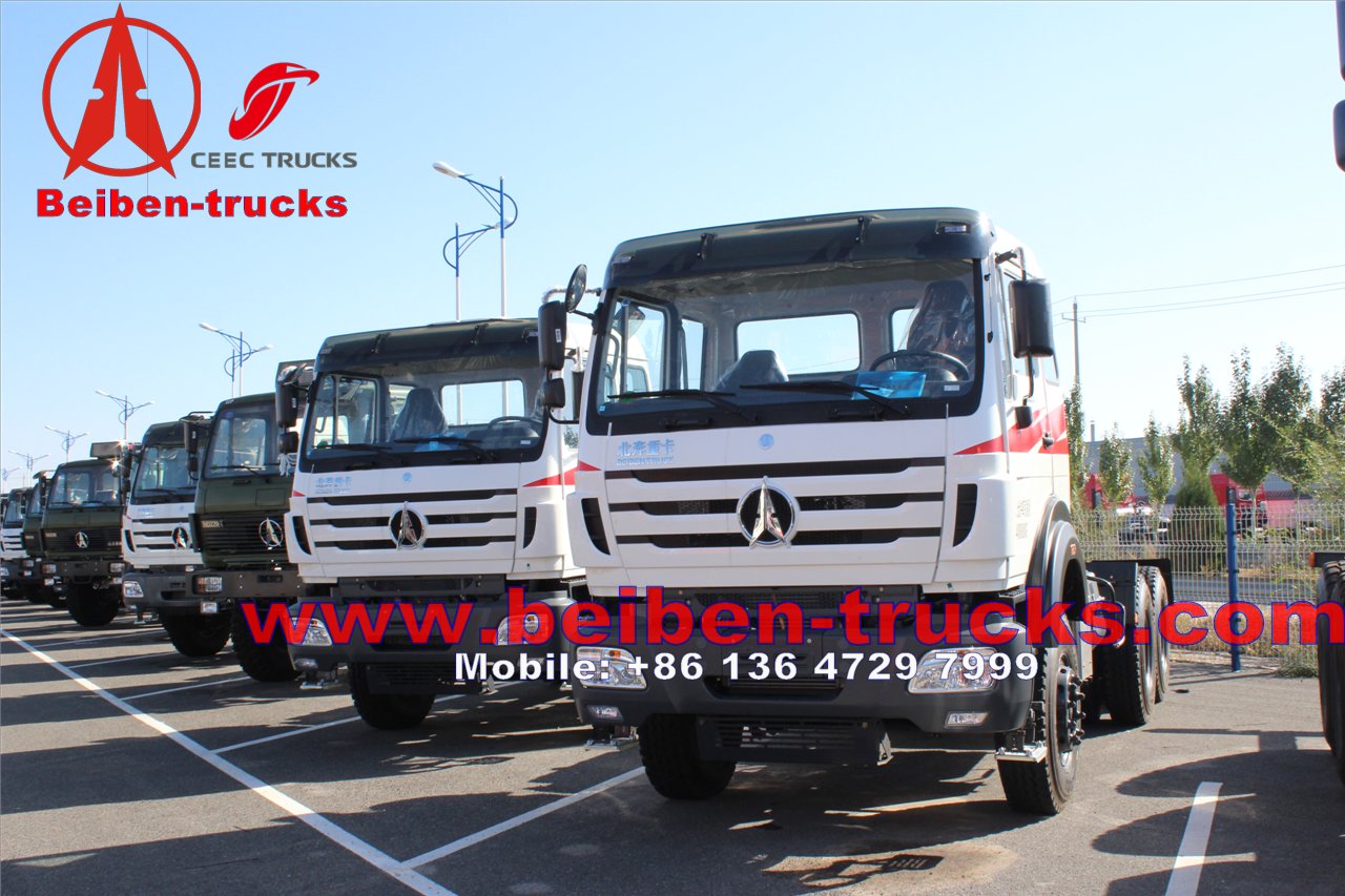 cheap price for North Benz BEIBEN Tractor Head 60Tons with WEICHAI engine 380hp 420hp Tractor Truck