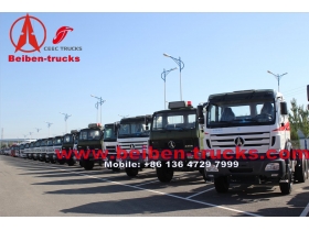 cheapest price for 4x2 380hp North Benz BEIBEN tractor truck and trailer for sales