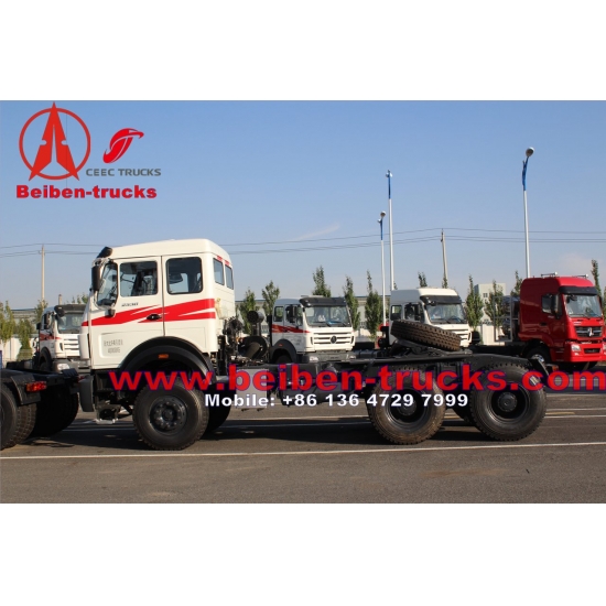 china North benz 6x4 beiben tractor ethiopia