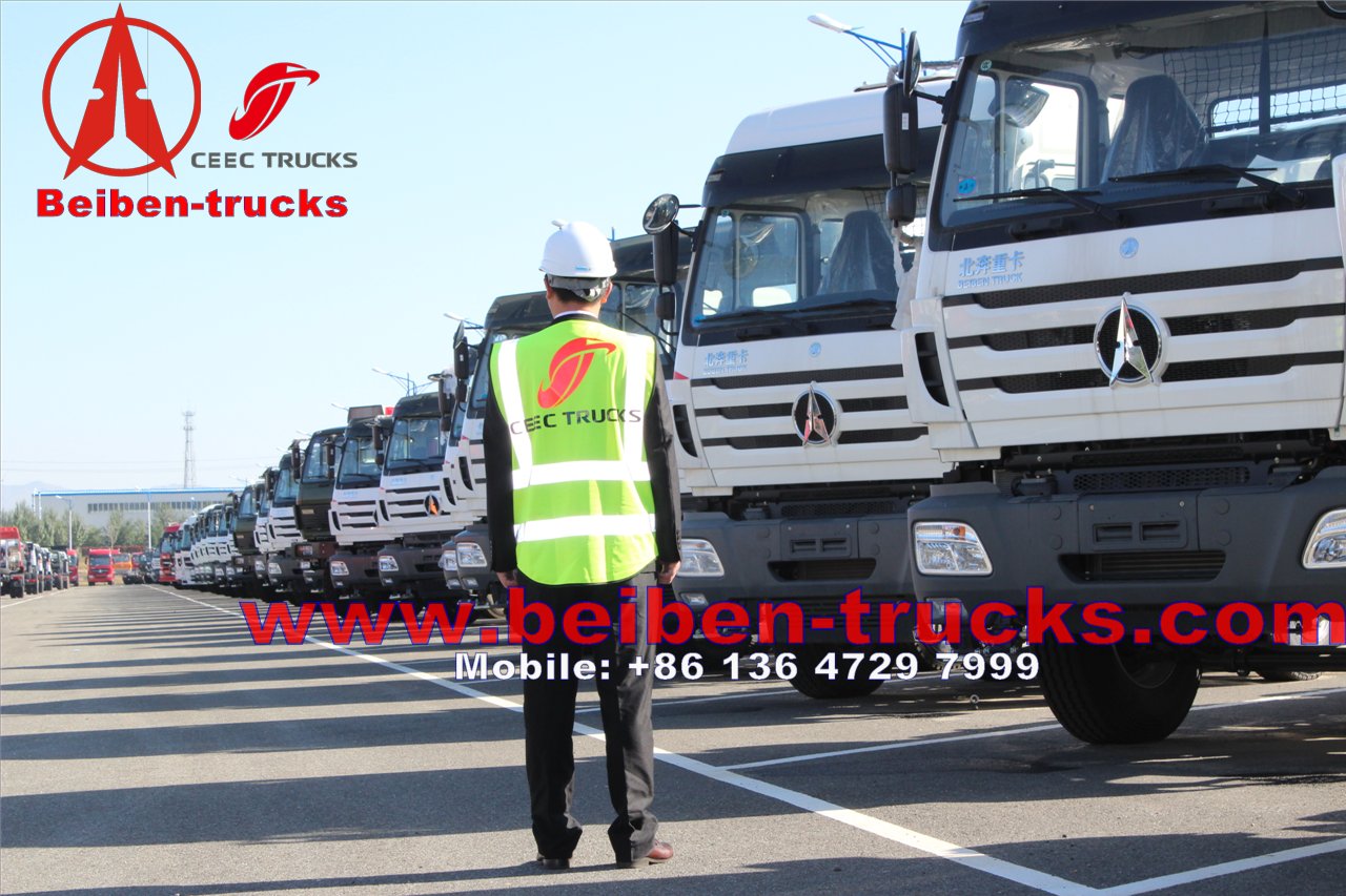 china 480hp North Benz BEIBEN 6x4 tractor truck 100 ton trucks supplier
