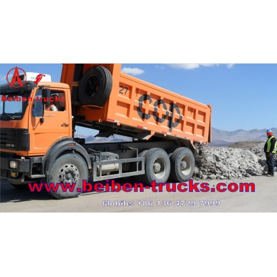 High Quality 25T 6*4 16CBM-18CBM 380hp Beiben Dump Truck  manufacturer