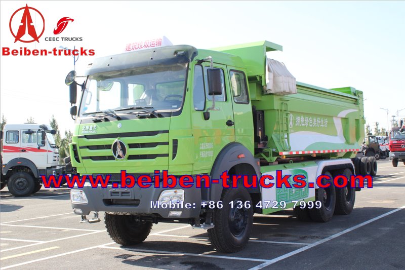 best quality Mercedes Benz Technology 340hp & 380hp Beiben North Benz Dump Truck For Algeria