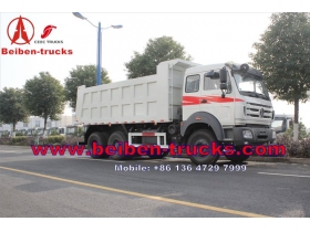 china BEIBEN DUMP TRUCK 6x4 380hp EURO II,BENZ axle MERCEDES BENZ technology
