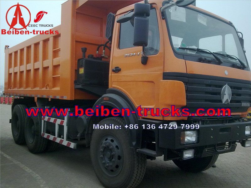 best quality 2014 Brand New 25T 6*6 Beiben Dump Truck