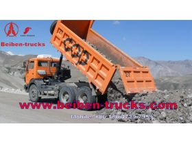 china Beiben dump truck 6*4 340hp tipper truck manufacturer