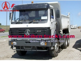 china North BENZ Beiben Dump truck with different horse power 290hp 340hp 380hp power wheels dump truck  price