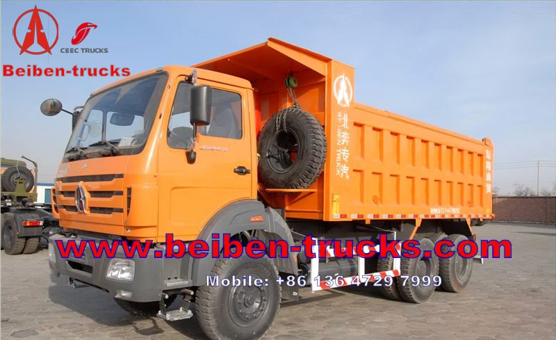 china 2015 Brand New 6*4 Beiben Dump Truck 380hp manufacturer