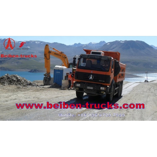 Hot Sale Beiben Truck in Congo 380hp 6*4 Beiben Dump Truck manufacturer