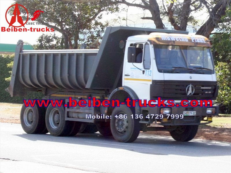 china Benz technology BEIBEN dump truck 6x4 mining tipper truck 20m3 with 340hp WEICHAI engine