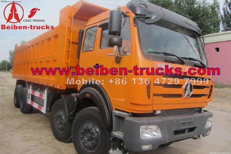 best quality China Heavy Duty Truck North Benz Beiben Dump Truck  price