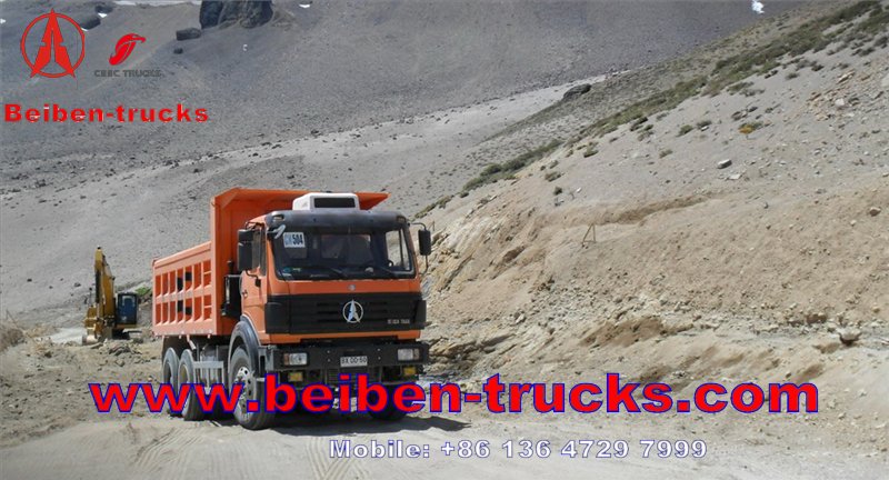 North Benz NG80 WEICHAI Engine 290hp EUROIII 6x4 30-40t/ton Truck Beiben Dump Truck Tipper Truck  price