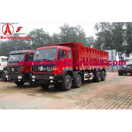 cheap North Benz NG80 WEICHAI Engine EUROIII Truck Beiben Dump Truck 50 ton 8*4 Dump Truck