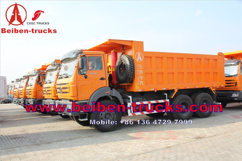 used Beiben 6X4 Dump Truck Tipper with 380HP Engine Truck /Heavy Duty Truck