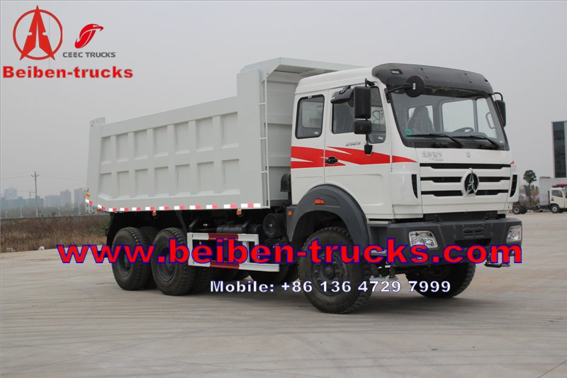 baotou The ND32500B48J7 The Beiben Dump Truck with 380HP Engine For this Tipper