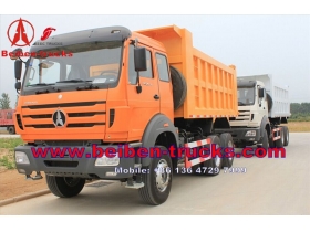 china North Beiben 6x4 china made dump truck 25 ton dump truck  price