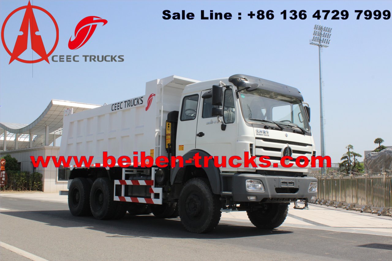 china Beiben NG80 6x4 30tons Dump Truck for African Market