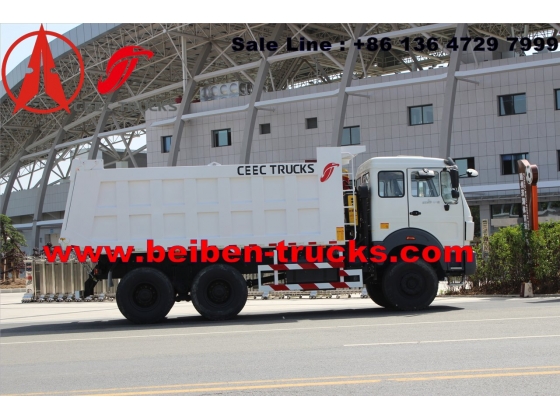 china Beiben Truck 6x4 Dump Trucks Right Hand Drive supplier
