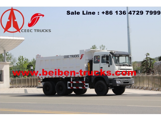 china Beiben Truck 6x4 Dump Trucks Right Hand Drive supplier