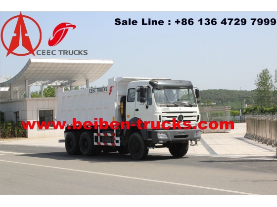 china Beiben Truck 6x4 Dump Trucks Right Hand Drive supplier
