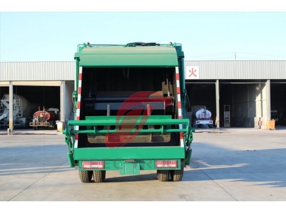 north benz 8 CBM rear loading garbage truck manufacturer