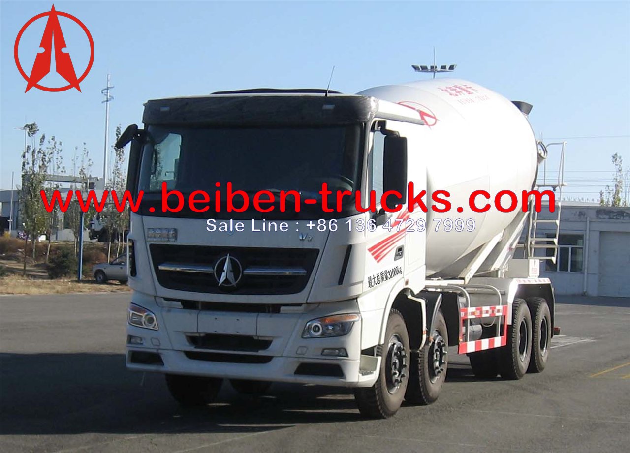 china best price for beiben V3 concrete mixer truck