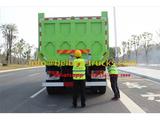 China manufacturer 10 wheel 20 ton sand tipper truck Beiben dump truck  price