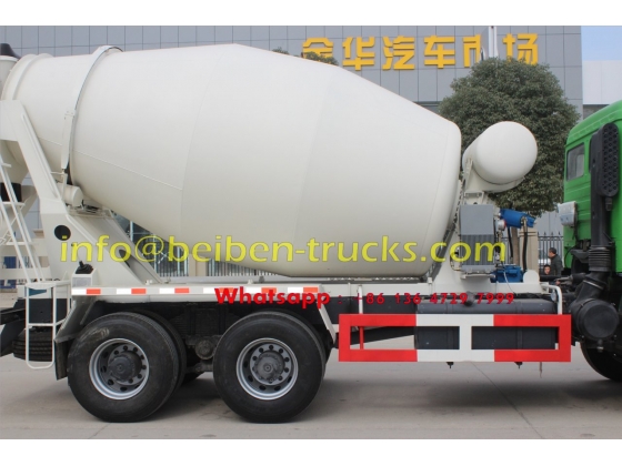 2015 new model Beiben concrete mixer truck price
