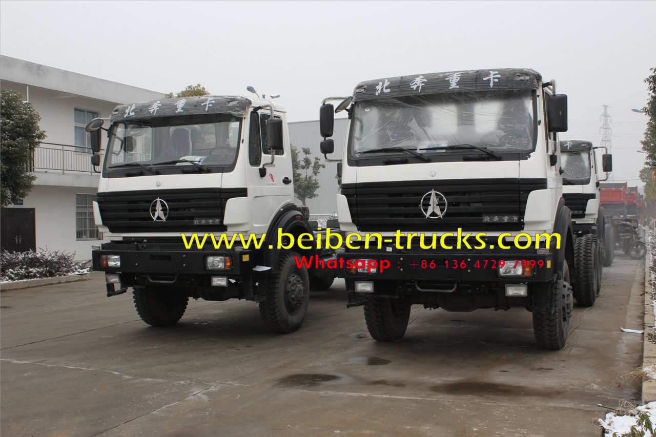 china beiben 2534 off road tractor truck supplier