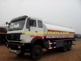 North benz 2534 6*6 wheel drive fuel trucks manufacturer