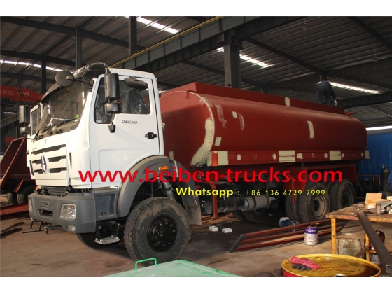 top china brand beiben 2638 off road water truck supplier
