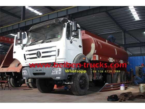 top china brand beiben 2638 off road water truck supplier
