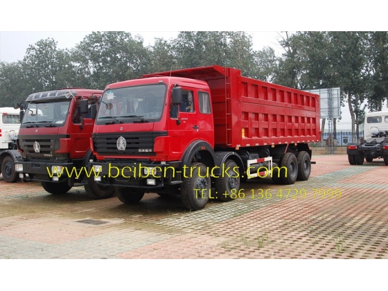 beiben 3134 earth moving dump truck